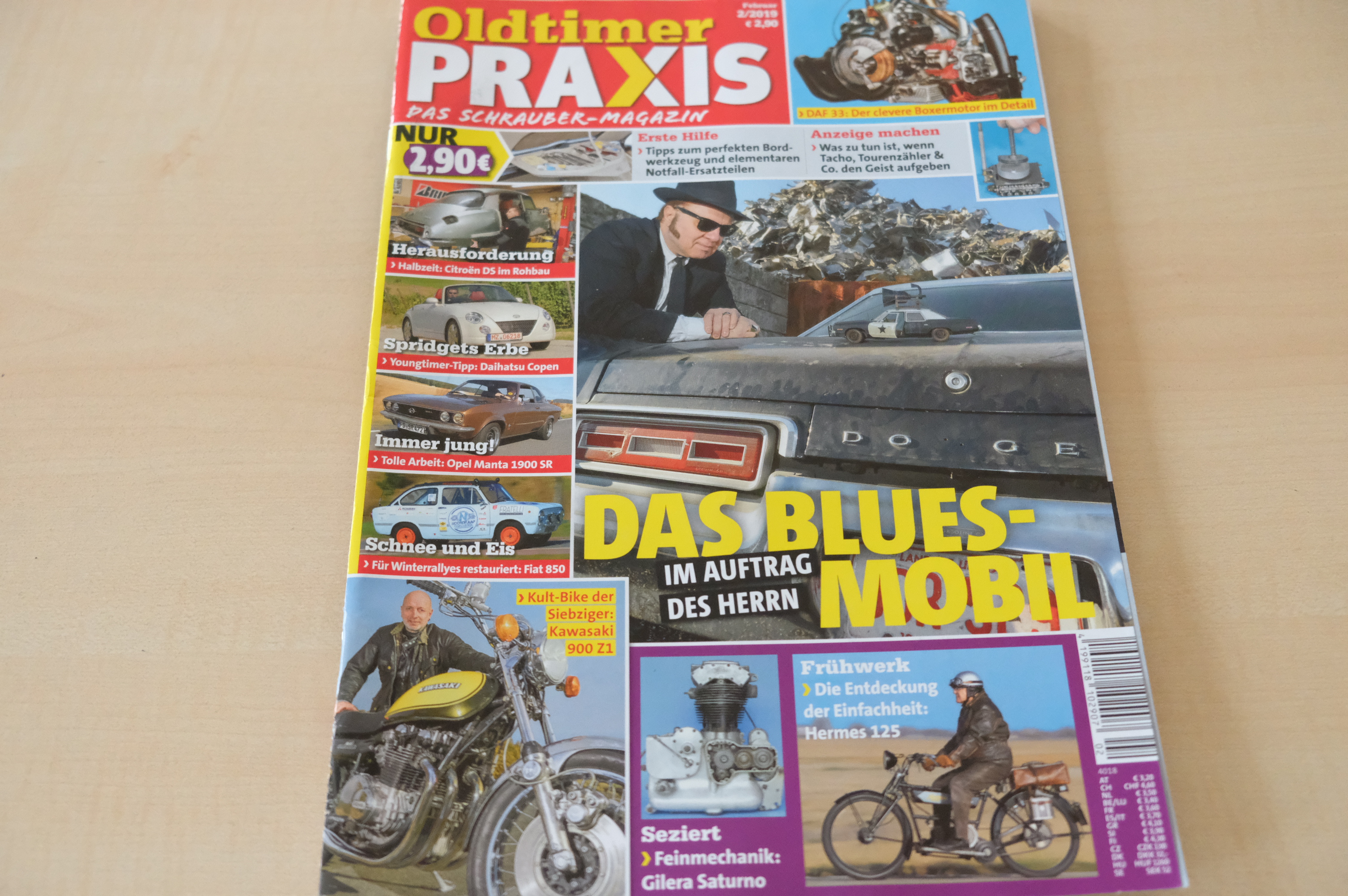 Deckblatt Oldtimer Praxis (02/2019)
